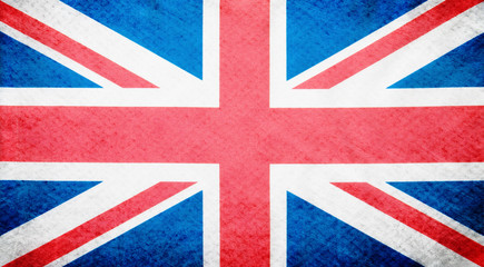 Fototapeta premium United Kingdom Flag Retro