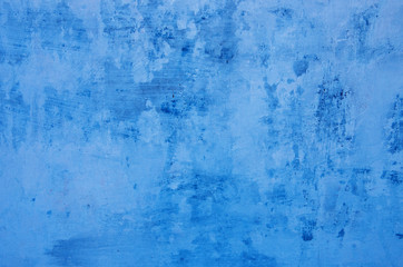 Fototapeta na wymiar old blue wall background texture