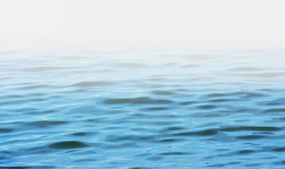 Blue sea water background