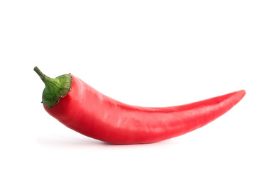 chili pepper isolated on a white background