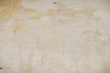 Poorly painted metal surface,shot on a Sunny summer day