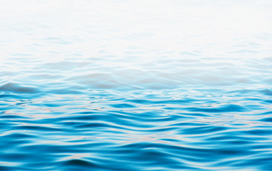 Naklejka na ściany i meble Blue sea water background