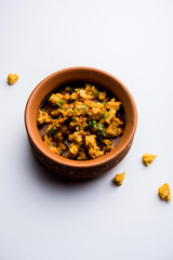 Home made mung dal masala vadi also known as Moong wadi or moongwadi or moongodi sabzi. It's a popular Maharashtrian recipe especially from Vidarbha region.