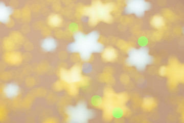 Beautiful background of various stars and sparkles