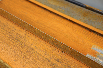 Metal with rust texture background