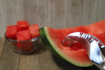 Sliced Watermelon