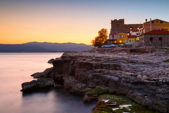 Castle in Pythagorio town on Samos island, Greece.
