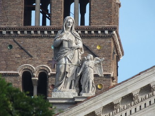 Obraz premium statue rome