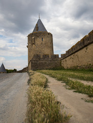 Fototapeta na wymiar Carcassonne - Medieval Citadel