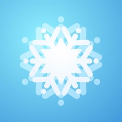 Design of snow symbol