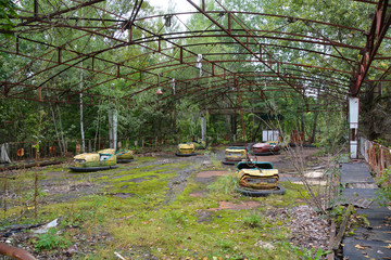  Ghost City of Pripyat exclusion Zone of Chernobyl accident dominates the energy of most disastrous...