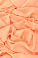 Thin chiffon fabric as an abstract background