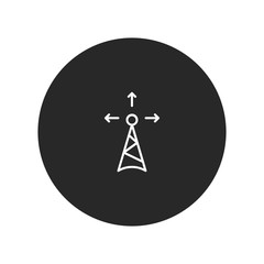 Antenna vector icon