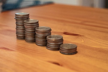 A Collection of Coins Symbolizing Wealth, Money, and Success