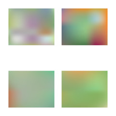 Naklejka premium Trendy fresh banner.