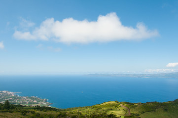 Fototapeta na wymiar Landscape in Pico Island, Azores