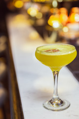 New trend of cocktails colorful taste and fashion