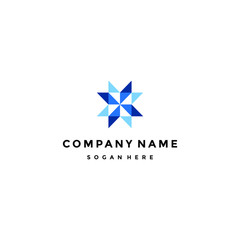 Abstract geometric  logo