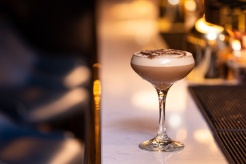 New trend of cocktails colorful taste and fashion