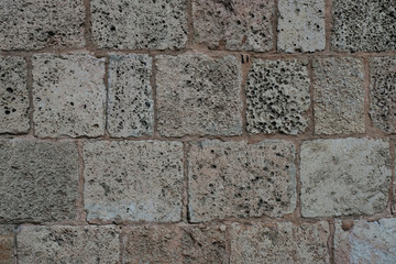 Old stone wall. ancient wall. masonry texture, stonework pattern background