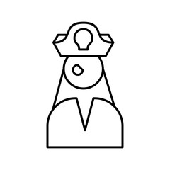  Female Pirate icon for your project