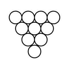 Billiard icon for your project