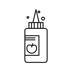 Obraz premium Glue icon for your project