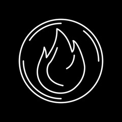 Flame icon for your project