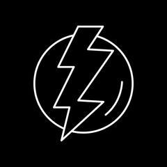 Lightening  icon for your project