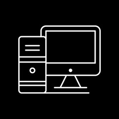 Personal computer icon for your project