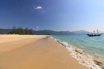 Tizit beach on the Dawei peninsula, Myanmar