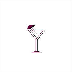 wine logo icon