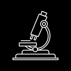 Microscope icon for your project