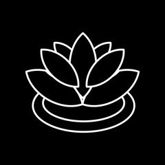 Floating Flowers icon for your project