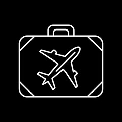 Airplane Briefcase icon for your project