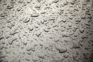 Crystal rain drops
