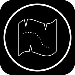 Pirate Map icon for your project