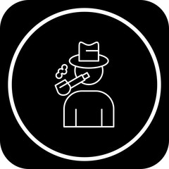 Pirate with Smoking Pipe icon for your project