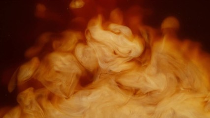 Super slow motion of pouring milk into coffee drink. Filmed on very high speed cinema camera