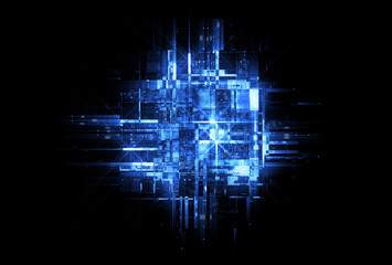 Led Light. luma effect. Future tech. Glare cubes. Digital signal. .Shine grid. Modern big data. Neon flare. Quantum computer net system. Magic code. Grid lines. Vivid frame. Web device. Blocks system.
