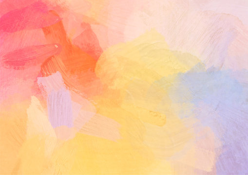 Colorful watercolor painting background for poster, brochure or flyer