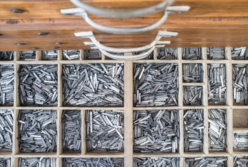 Typing service drawers