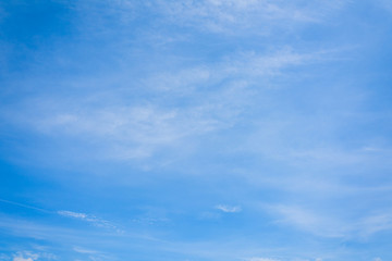 blue sky with cloud