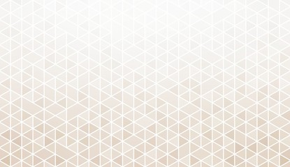 Subtle tiles mesh abstact illustration. Pastel triangle shapes pattern.