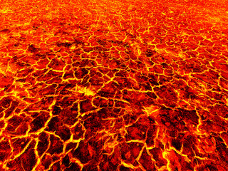 The surface of the lava. background