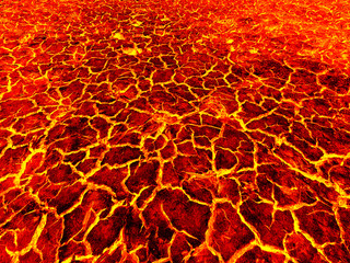 The surface of the lava. background
