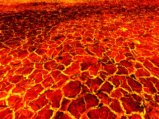 The surface of the lava. background