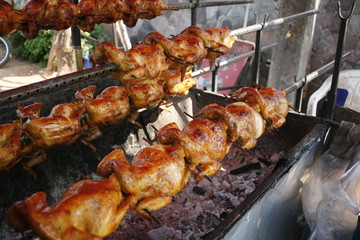 Asian Barbecue. Chicken - Studio