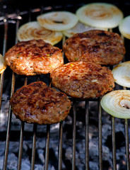 Asian Barbecue. Burger - Studio