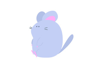 ゆるいチンチラ（バイオレット）